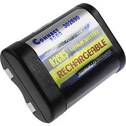 Foto van Connect 3000 302690 camera-accu vervangt originele accu 2cr5 6 v 500 mah