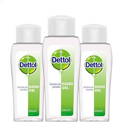 Foto van Dettol handgel - op basis van alcohol - handgel x3