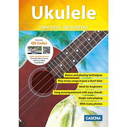 Foto van Cascha hh 1302 en ukulele - learn to play quick and easy