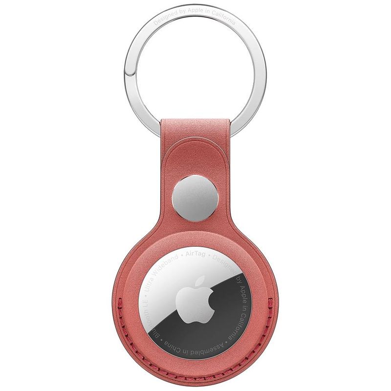 Foto van Apple airtag finewoven key ring airtag sleutelhanger apple airtag koraal