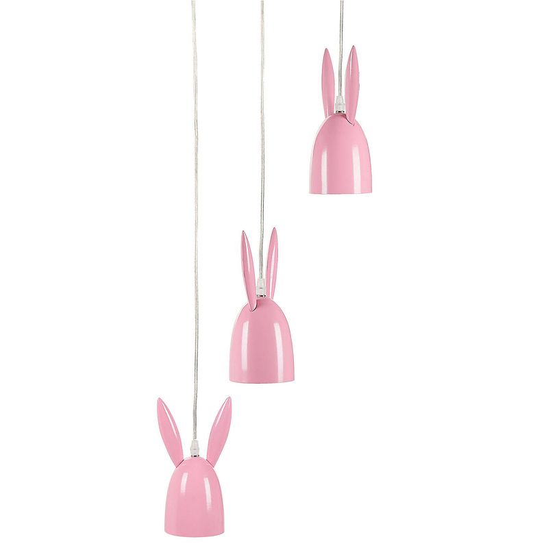 Foto van Beliani rabbit - hanglamp-roze-ijzer