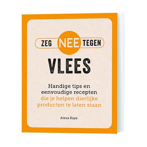 Foto van Zeg nee tegen vlees - paperback (9789463543897)