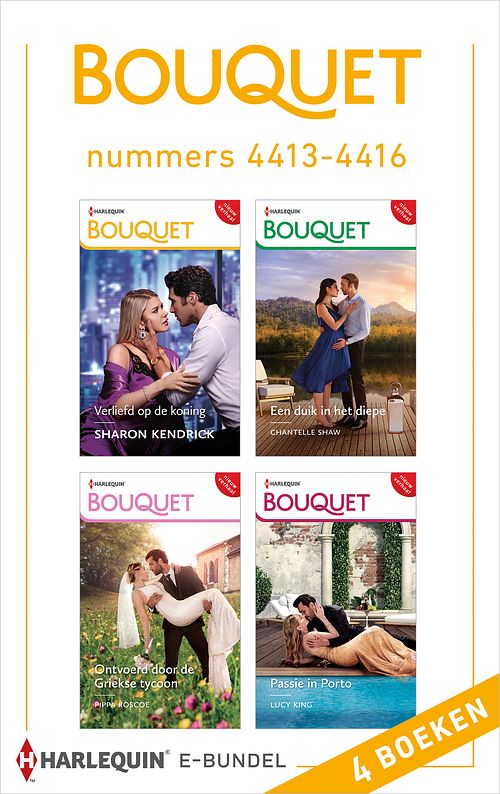 Foto van Bouquet e-bundel nummers 4413 - 4416 - chantelle shaw - ebook (9789402559996)