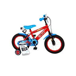 Foto van Volare kinderfiets spider-man - 14 inch - twee handremmen - inclusief ways bandenplakset