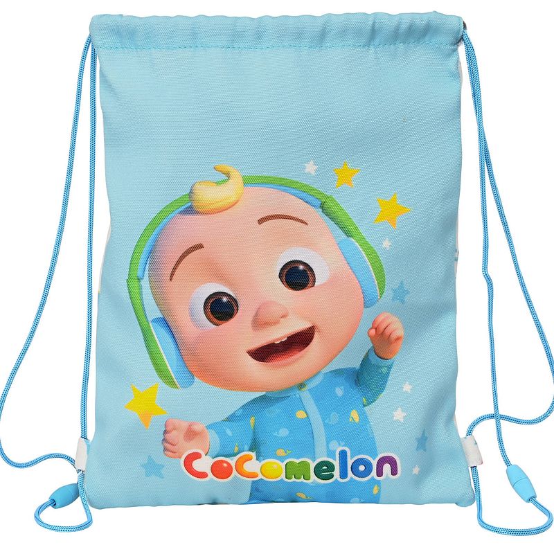 Foto van Cocomelon junior gymbag, jj - 34 x 26 cm - polyester