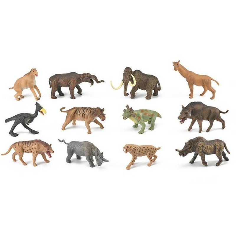 Foto van Collecta speelset prehistorische zoogdieren 12 stuks