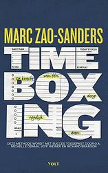 Foto van Timeboxing - marc zao-sanders - ebook