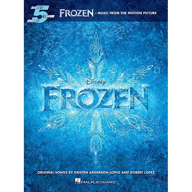 Foto van Hal leonard - frozen: five finger piano voor beginners