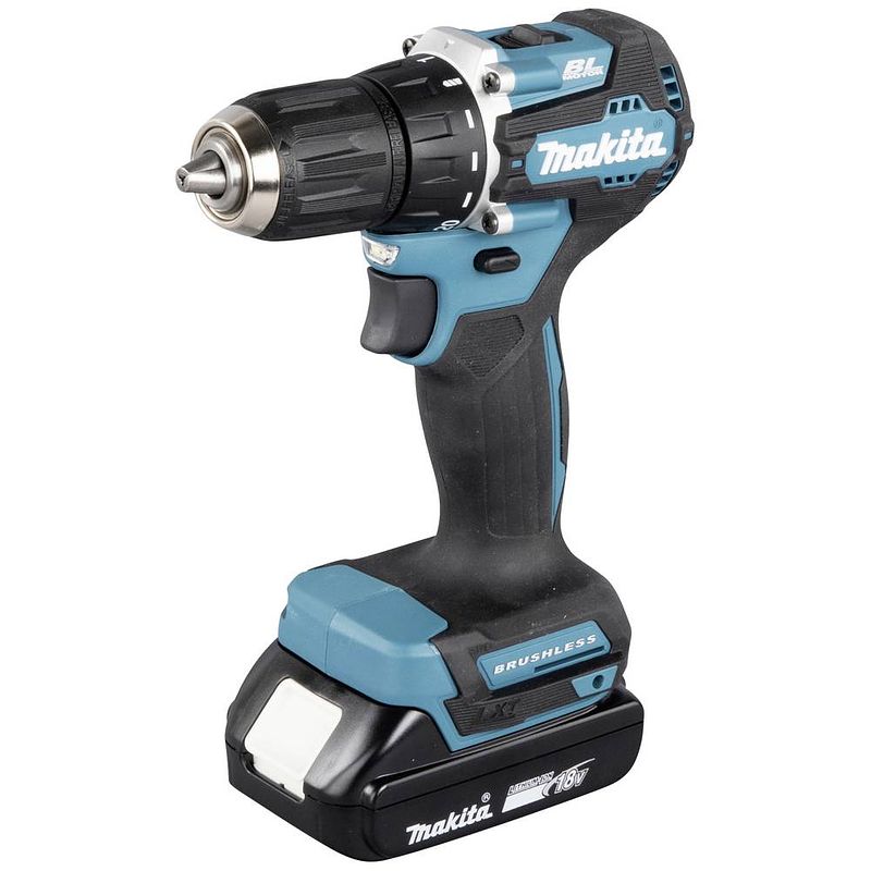 Foto van Makita makita ddf487raj accu-schroefboormachine 18 v li-ion brushless