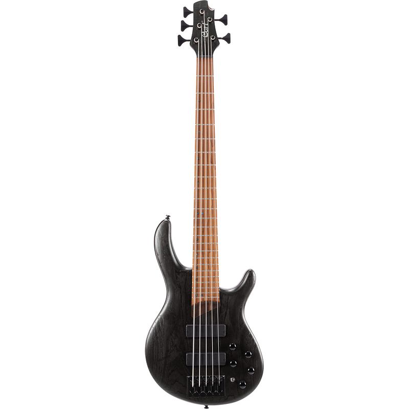 Foto van Cort b5 element open pore trans black 5-snarige elektrische basgitaar