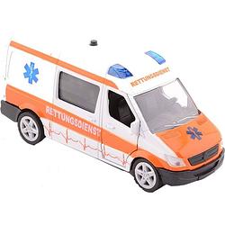 Foto van Johntoy ambulance super cars met licht en geluid 17 cm