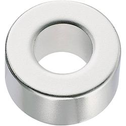 Foto van Conrad components 506004 permanente magneet ring (ø x h) 20 mm x 2 mm n35 1.18 - 1.24 t grenstemperatuur (max.): 80 °c