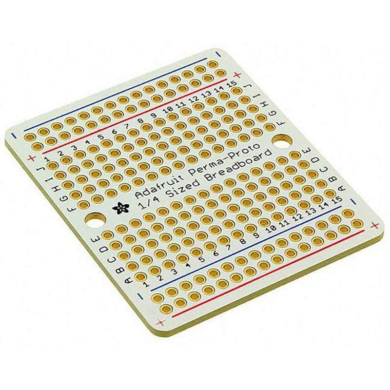 Foto van Printplaat (leeg) perma-proto quarter-sized breadboard pcb - single adafruit 1608