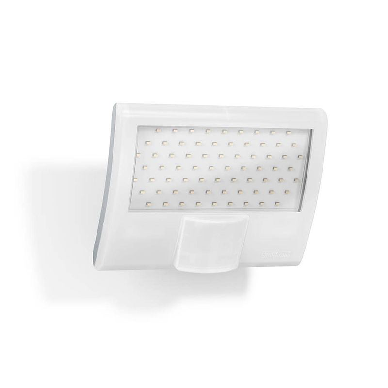 Foto van Steinel xled 012083 gebogen buitenlamp met sensorschakelaar (wit)