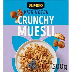 Foto van Jumbo muesli vier noten 500g