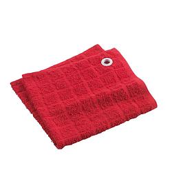 Foto van Wicotex handdoek-voor de keuken 50x50cm rood