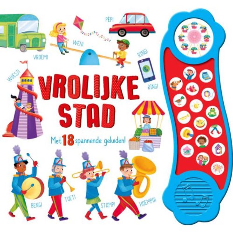 Foto van Vrolijke stad - geluidboek