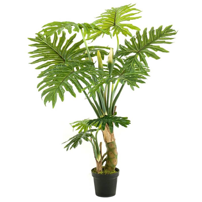 Foto van Emerald kunstplant in pot philodendron 130 cm