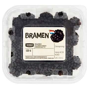 Foto van Jumbo bramen 125g