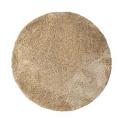 Foto van Ptmd jups beige fabric handwoven carpet round m