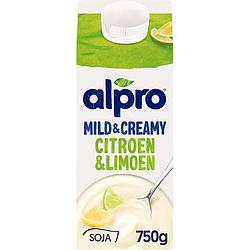 Foto van Alpro mild & creamy limoencitroen variatie op yoghurt 750g bij jumbo