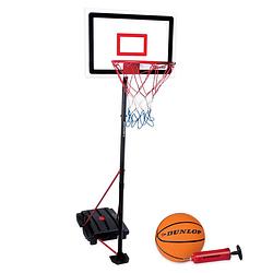 Foto van Dunlop basketbalset - speelset junior - in hoogte verstelbaar 165 - 205 cm - basketbal standaard met bal