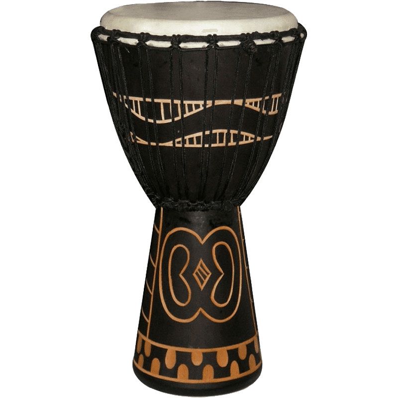 Foto van Tanga da65-7g slammer djembe 14 inch zwart