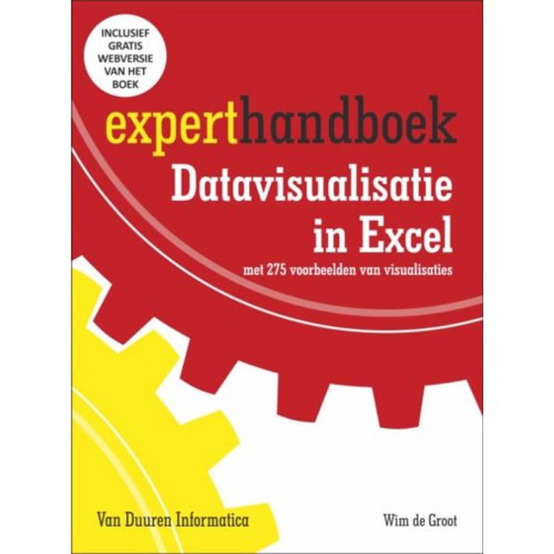 Foto van Datavisualisatie in excel - expert handboek