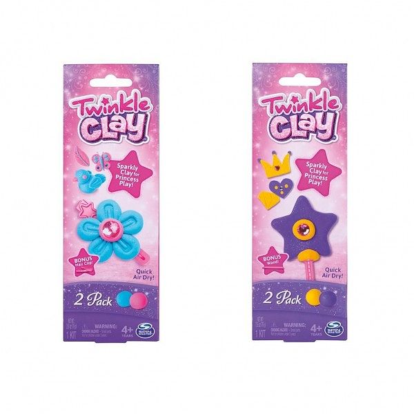 Foto van Twinkle clay crown + wand refill 76 gram