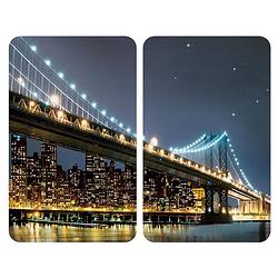 Foto van Snijplank wenko brooklyn bridge 30 x 52 cm (2 stuks)