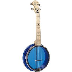 Foto van Gold tone little gem banjo uke sapphire met gigbag