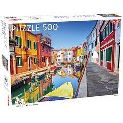 Foto van Tactic puzzel burano venetië 47 x 31 cm 500 stukjes