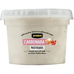 Foto van Jumbo carbonara pastasaus 275g