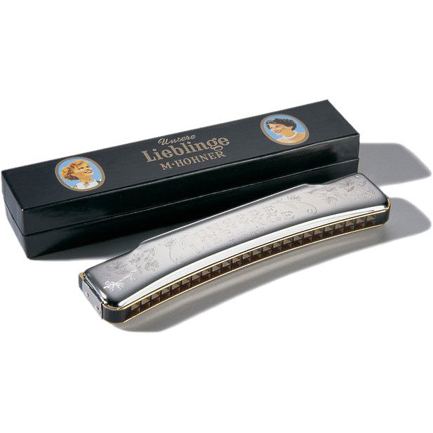 Foto van Hohner unsere lieblinge 48 c mondharmonica