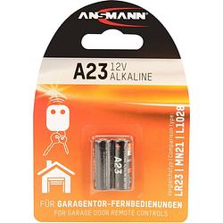Foto van Ansmann lr23 speciale batterij 23a alkaline 12 v 2 stuk(s)