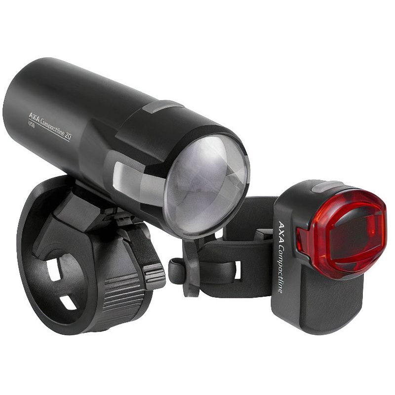 Foto van Axa verlichtingsset compact line 20 led usb zwart