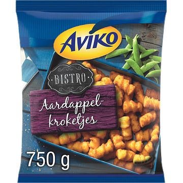 Foto van Aviko bistro aardappelkroketjes 750g bij jumbo