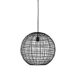 Foto van Light & living - hanglamp mirana - 46x46x43 - zwart