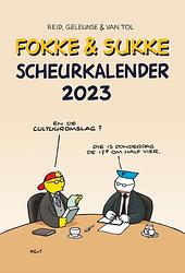 Foto van Fokke & sukke scheurkalender 2023 - bastiaan geleijnse, jean-marc van tol, john reid - paperback (9789492409584)