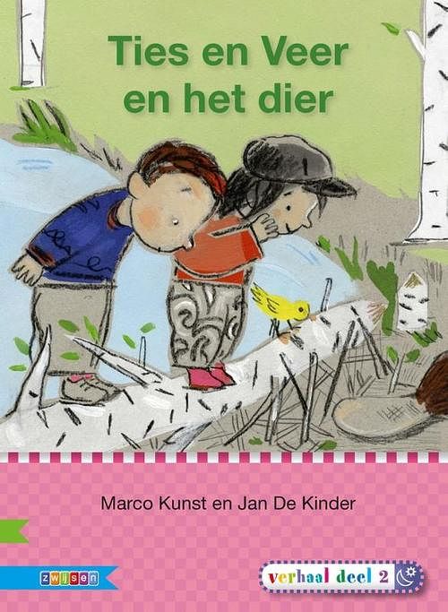 Foto van Ties en veer en het dier - marco kunst - hardcover (9789048720095)