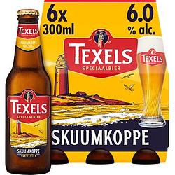 Foto van Texels skuumkoppe bier fles 6 x 300ml bij jumbo