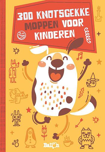 Foto van 300 knotsgekke moppen voor kinderen - paperback (9789403222004)