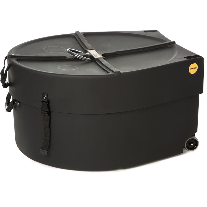 Foto van Hardcase hnmb28 koffer voor 28 x 14 inch marching bassdrum