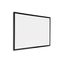 Foto van Whiteboard met zwart frame - magnetisch - 60x90 cm