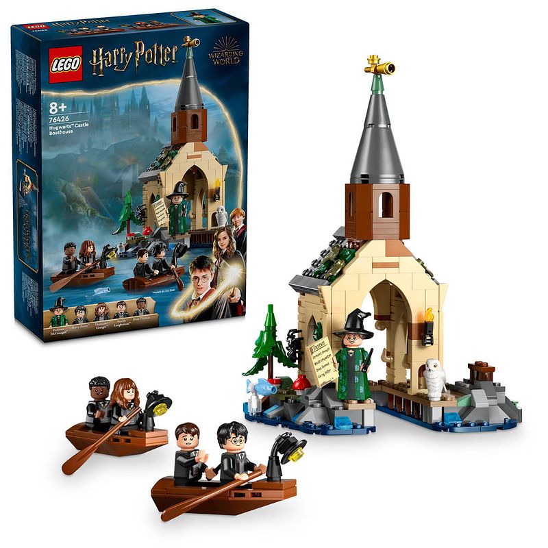 Foto van Lego harry potter kasteel zweinstein boothuis 76426