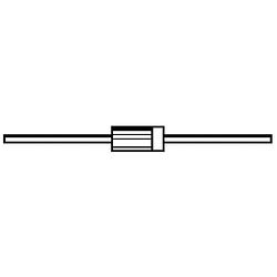 Foto van Stmicroelectronics skottky diode gelijkrichter bat48 do-35 40 v enkelvoudig