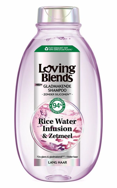 Foto van Loving loving blends rice water infusion & zetmeel shampoo