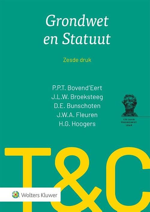 Foto van Tekst & commentaar grondwet en statuut - hardcover (9789013170269)