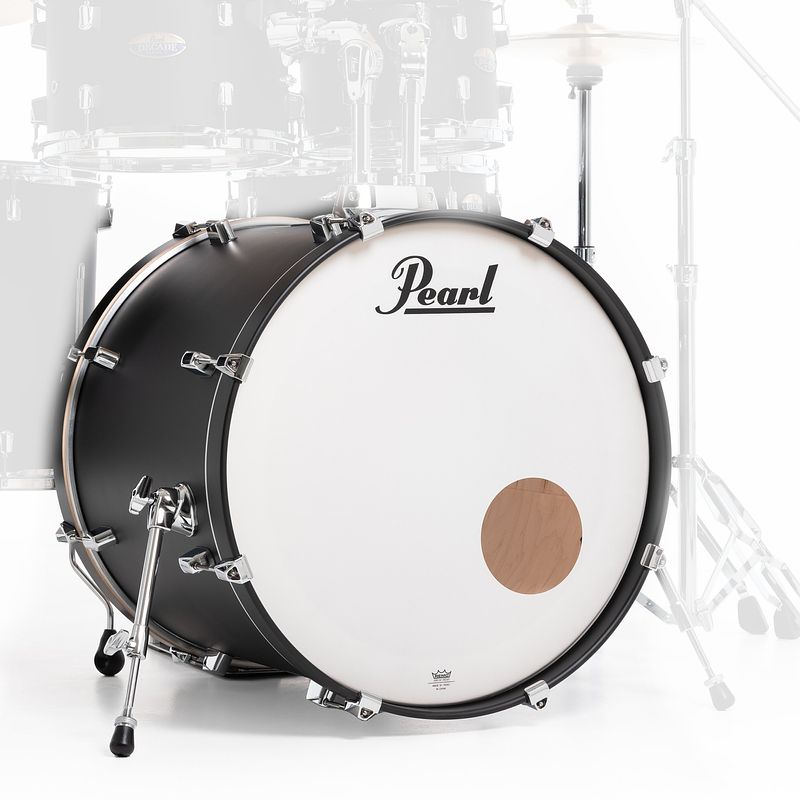 Foto van Pearl decade maple 22x18 bassdrum mat zwart