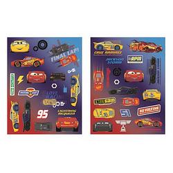 Foto van W&o stickervel cars junior 21 x 30 cm papier blauw 2 stuks